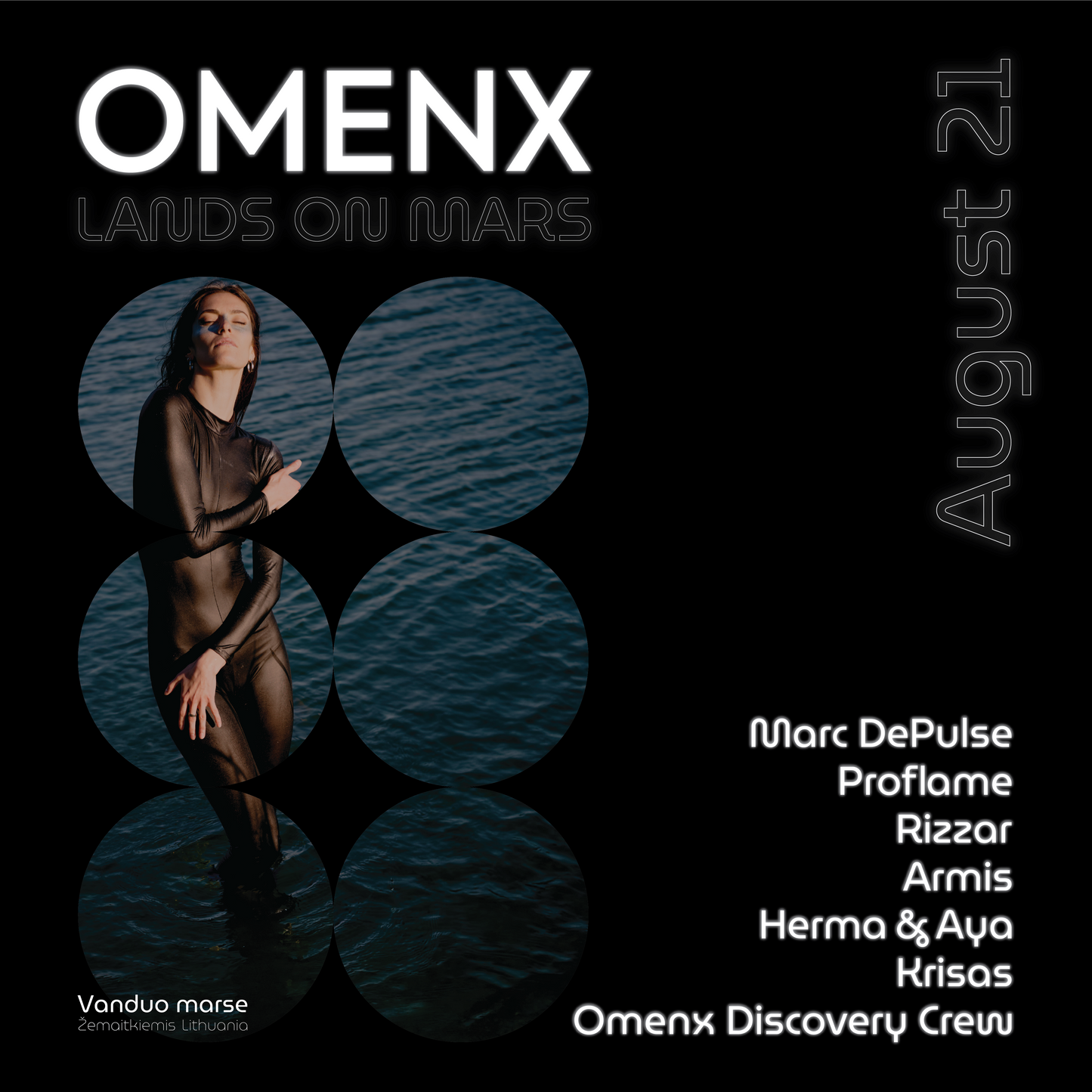 OMENX LANDS ON MARS