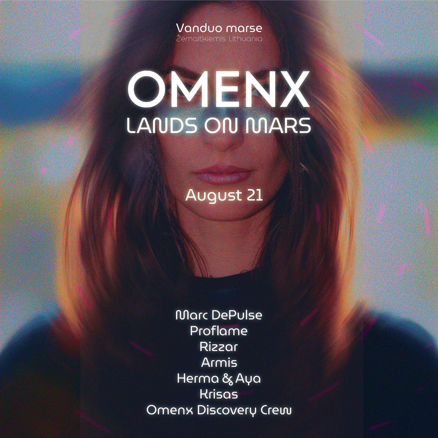 OMENX LANDS ON MARS