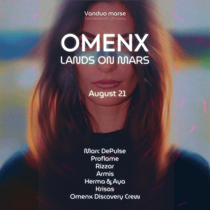 OMENX LANDS ON MARS