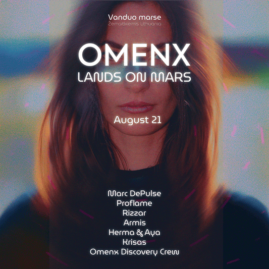 OMENX LANDS ON MARS